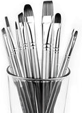 ADIS&Guys 10-Piece Professional Face & Body Painting Brush Set – Ideal for Acrylic, Oil & Watercolors, Perfect for Artists & Kids