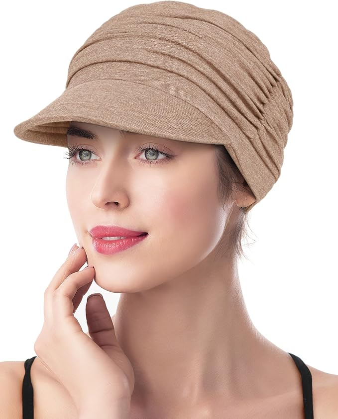 Soft Bamboo Baseball Cap for Chemo Women