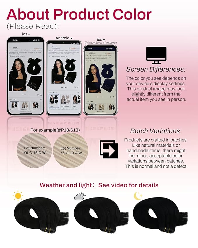 Moresoo Jet Black Human Hair Clip in Extensions Seamless Pu Skin Real Hair Extensions Clip in Human Hair Black Invisible for Women Thick And Long 150g/7pcs 22inch