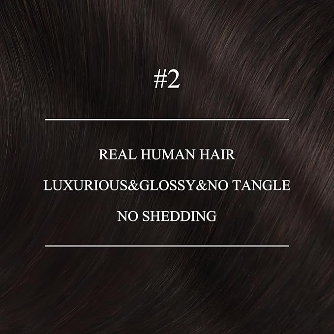 YoungSee Nano Ring Hair Extensions Dark Brown Nano Bead Hair Extensions Real Human Hair Brown Nano-Tip Hair Extensions Human Hair 22 Inch Nano-Link Hair Extension for Long Hair 50s 50g