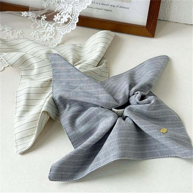 Elastic Hair Scrunchie Fabric Headbands For Women Soft And Stretchy Hair Tie For Everyday Use Or Special Occasion(Dark Grey)