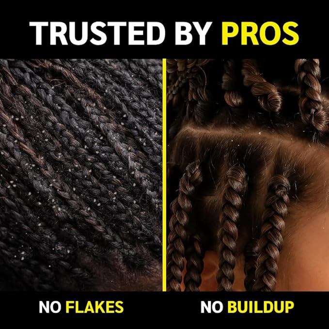Loc Star Braid & Loc Gel, 3.4 fl oz | Extreme Hold for Braids, Locs, Twists, Cornrows & Edges | Smooths & Tames Frizz | No Heavy Residue | Long-Lasting | With Aloe Vera