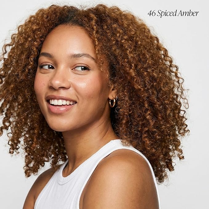 Adore Semi Permanent Hair Color (046 Spiced Amber) | Vegan & Cruelty-Free Orange Hair Dye | No Ammonia, No Peroxide, No Alcohol | 4 Fl Oz Each (Pack of 2)