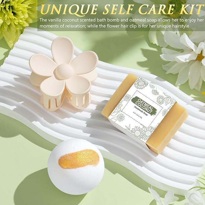 Birthday Gifts for Women Self Care Get Well Soon Gift Baskets, Spa Care Package Thinking of You Gift Set, Sympathy Inspirational Christmas Sunflower Gifts for Women Mom Her Best Friends Sister Wife