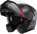 TRIANGLE Modular Motorcycle Helmets for Men Flip Up Full Face Helmet Dual Visor with Internal Sunshield DOT Approved