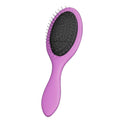 WeiLa Anti-Static Hair Brush Oval, Stainless-Steel Bristles Detangler for Wigs & Hair, ABS Handle (Rose, Regular)