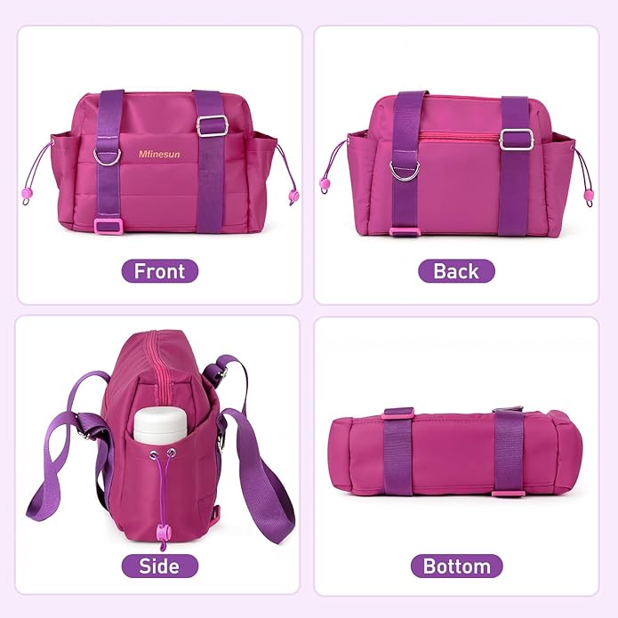 Crossbody Bags for Women, Trendy Everyday Purse Shoulder Bag, Mini Gym Bag with Wet Pocket and Coin Wallet
