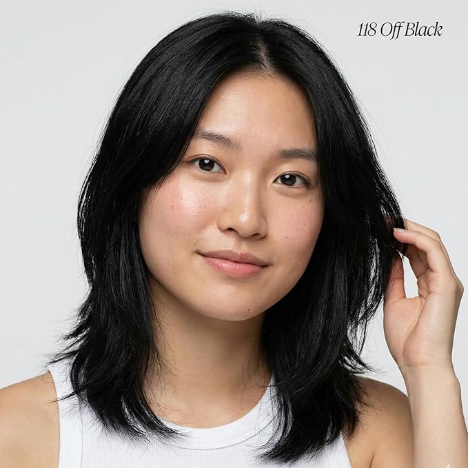 Adore Semi Permanent Hair Color (118 Off Black) | Vegan & Cruelty-Free Black Hair Dye | No Ammonia, No Peroxide, No Alcohol | 4 Fl Oz (Pack of 1)