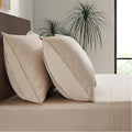 Luxury Bamboo Market | Queen Envelope Pillowcase Set | 100% Viscose Made from Bamboo | Organically Grown | Ultra Soft | Cooling | 2pcs [Dune]