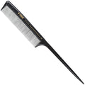 Kent SPC82 Fine Tooth Salon-Style Dressing Comb - Professional Barber Haircut Comb for Styling and Teasing - Quality Barber Supplies - Saw-cut Handmade in England
