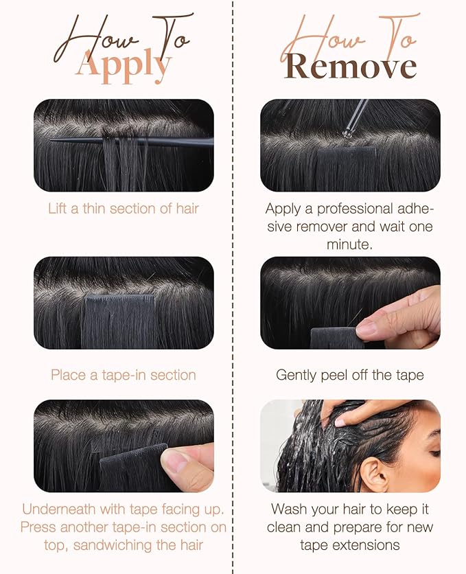 GOO GOO Invisi Edge Tape in Hair Extensions Human Hair, 2/6/18 Balayage Brown to Dirty Blonde 10pcs injected with 10pcs classical tape ins, 24inch 50g, Virgin Remy Hair, Natural Look