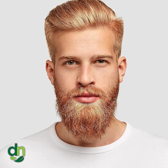 Red Henna Hair Color For All Kit | 100% All Natural Hair Dye & Beard Dye Powder (Strawberry Reddish Blonde) Organic, Herbal & Vegan Chemical & Cruelty Free Permanent Gray Coverage & Tinting