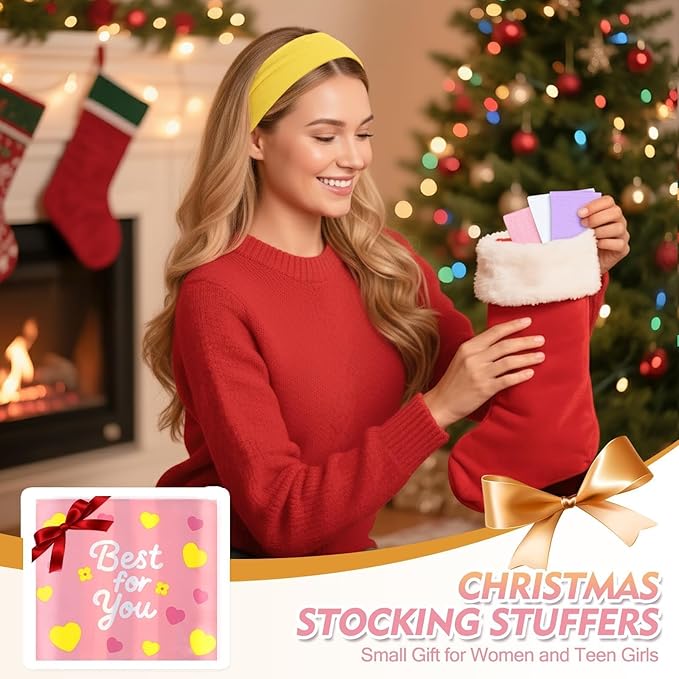 Headbands for Women Non Slip - 8 Pcs Head Bands Gifts for Woman Soft Comfortable Elastic Hair Band for Yoga Workout Sport Mothers Day Gifts for Mom Christmas Gift for Women Grandma Adults Stuffers
