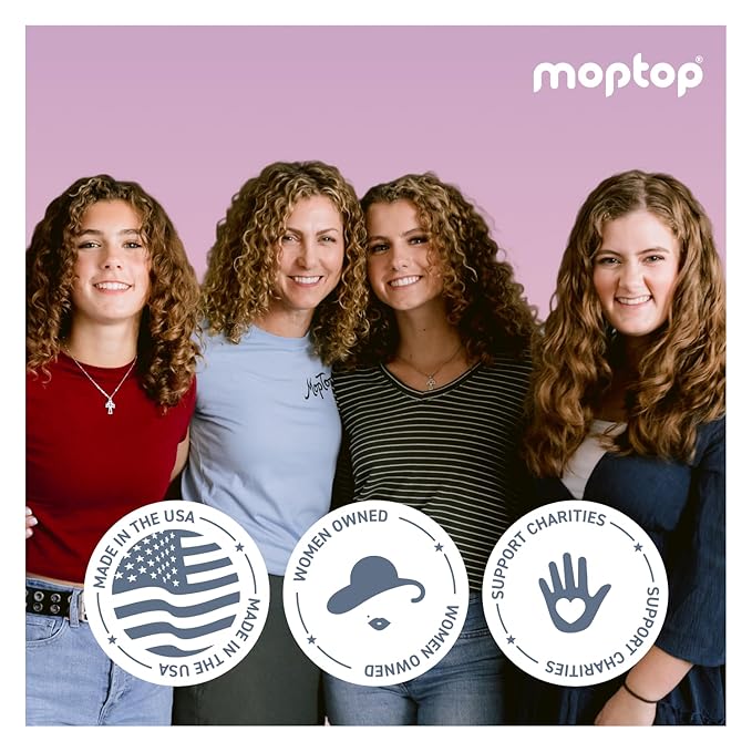 MopTop Curly Hair Gel Custard - Styling Gel for Moisturizing and Defining Soft Curls, Lightweight and Anti Frizz, Curly Hair Products for Waves, Coils & Kinks (Citrus Kumquat, 8oz)