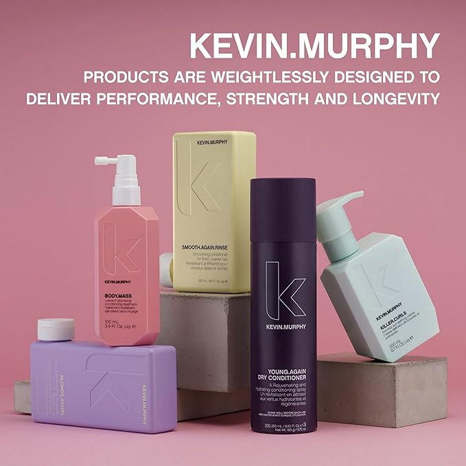 KEVIN.MURPHY YOUNG.AGAIN.WASH - Moisturising Shampoo - For Dry, Damaged & Brittle Hair - Hair Repair & Hydration - Amino Acids & Lotus Flower Extract - Sulphate & Paraben Free - 1 L / 33.8 fl oz