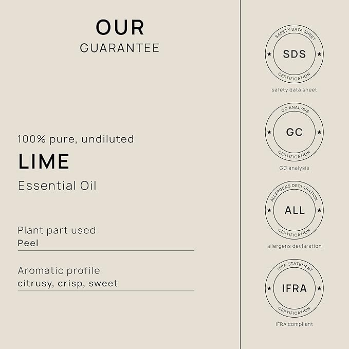 VINEVIDA Lime Essential Oil - 32 oz - DIY Candle Scents & Soap Making