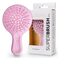 Janeke Mini Superbrush – Kids Hair Brush & Small Hair Brush for Detangling – Gentle Anti-Static Bristles – Vented Brush for Wet or Dry Hair – Great for Curly, Thick, Fine, and Wavy Hair (Light Pink)