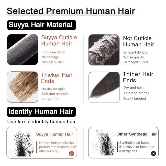 SUYYA Tape in Hair Extensions Human Hair Balayage Darkest Brown to Chestnut Brown and Light Blonde 40g/pack 20pcs Straight Seamless Skin Weft Tape in Real Human Hair Extensions(16inch #P6/16/T2)