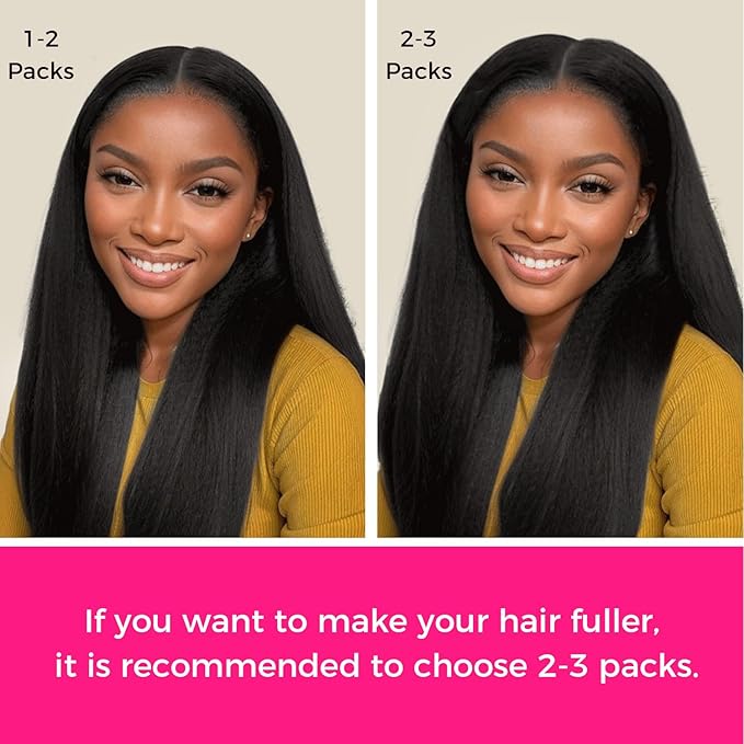 Lashey Seamless Clip in Hair Extensions Human Hair 130g 9pcs #1 Jet Black 16 Inch Light Yaki Straight Clip in Hair Extensions Real Human Hair with Flat PU Invisi Edge Full Pack