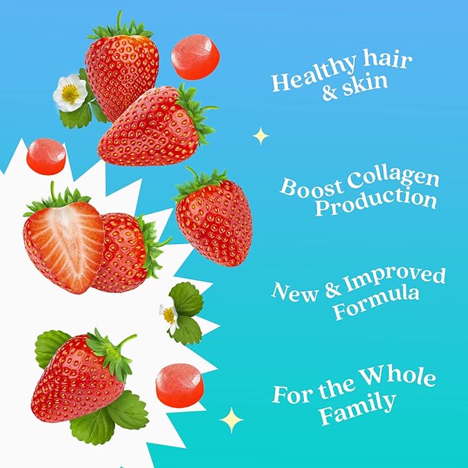 BeLive Biotin Gummies with MultiVitamins, Folate, Inositol – Supports Hair Growth, Healthy Skin & Nails – Vegan, Pectin Based – Strawberry Flavor (2)