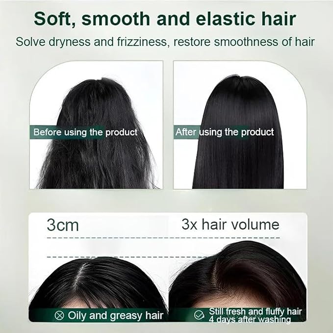 Polypeptide Keratin Hair Mask for Damaged Hair - Keratin Hair Treatment, Deep Conditioning Hair Mask for Dry Damaged Hair and Growth, Hydrating & Repairing, Mascarilla Para El Cabello (1 PC)