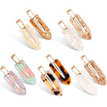 KesaPlan 10PCS No Bend Hair Clips, Acrylic Resin No Crease Hair Clips for Styling, Colorful Creaseless Flat Duckbill Hair Barrette for Makeup Hairstyle Accessories for Women Girls Gifts