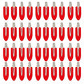 No Crease Hair Clips Makeup Pin Curl Clip Bulk 40Pcs Multicolor No Bend Dent Bang Creaseless Hair Clips for Makeup Application Bangs Hairpin Setting Pins Clip for Women Styling (Red)