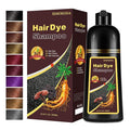 Hair Dye, Hair Dye Shampoo for Women & Men, Color Shampoo Hair Dye 16.13 Fl Oz, Safe and Natural Champu Para Canas (Dark Brown)