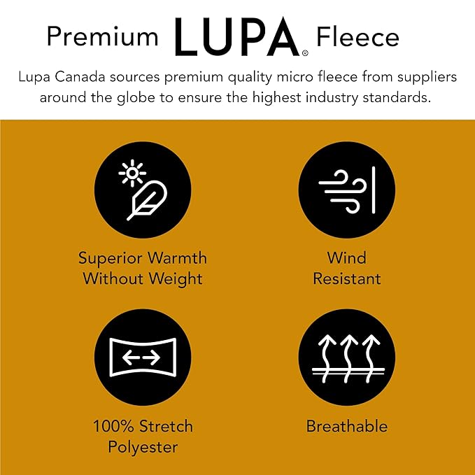 Lupa Handmade Unisex Triple-Layer Micro Fleece Headband - Headband Ear Warmer - Ear Warmers for Women & Men - Ears Cover (Moss)