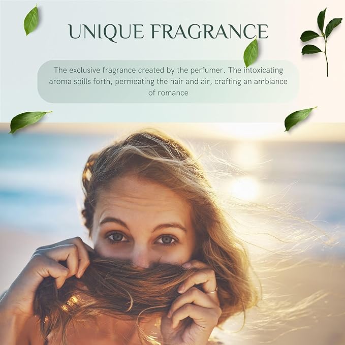 benatu Hair Perfume for Women, Summer Lightweight Long Lasting Fragrance Mist - 3:7 Hydrating Serum Alcohol Free Formula, Argan Oil Scented Hair Spray with Keratin & Elastin (Peach Oolong) 2.7 fl oz