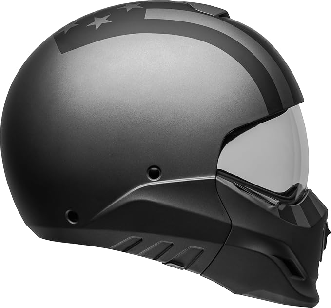 Bell Broozer Helmet (Free Ride Matte Gray/Black - X-Large)
