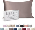 Bella Coterie Luxury Silk Pillowcase for Hair and Skin | 30 Momme | 100% Pure 6A Mulberry Silk | Super Soft | Perfectly Plush [Queen, Mocha]