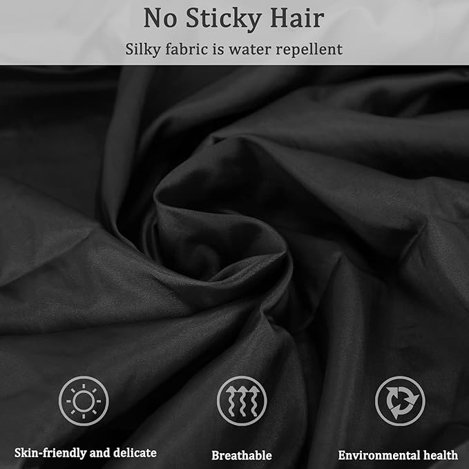 Polyester Fabric Salon Smock Professional Stylist Jacket Waterproof Haircut Cape Barber Apron