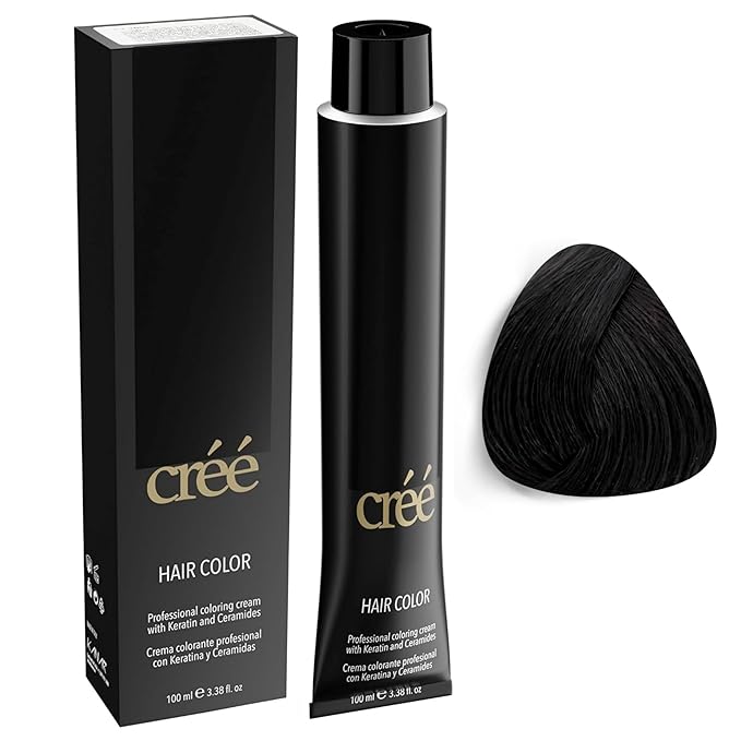 Cree Professional 3.11 - Intense Ash Dark Brown Permanent Hair Color - Long Lasting, Rich Vibrant - Gray Coverage 100ml - 3.4 fl.oz.