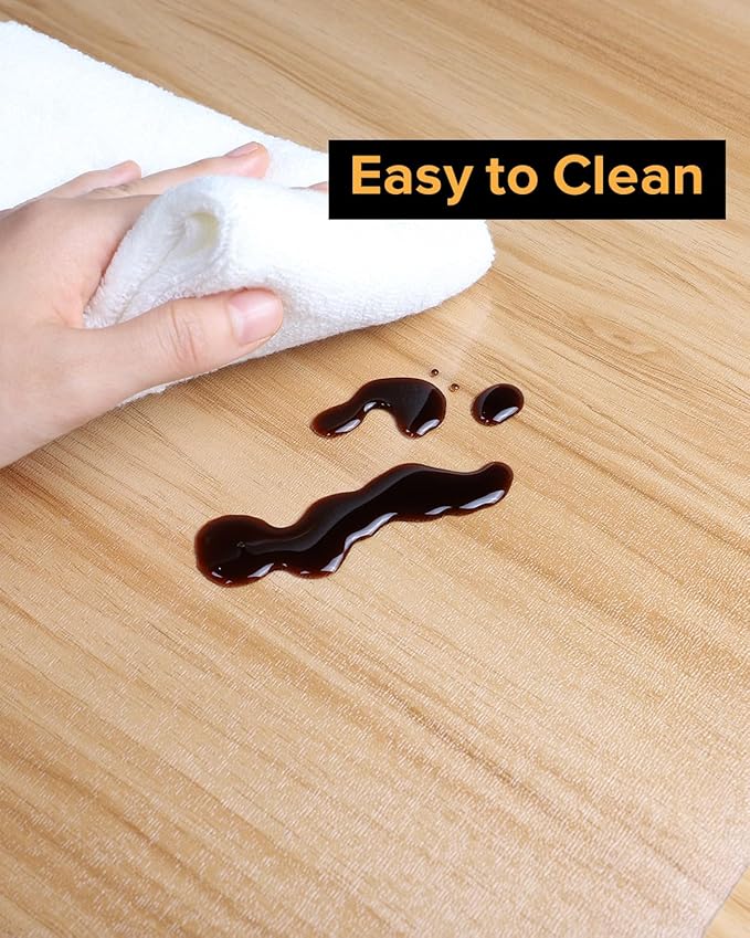 Clear Frosted Floor Mat, PVC Durable Anti-Scratch Floor Mat (20"x 28")