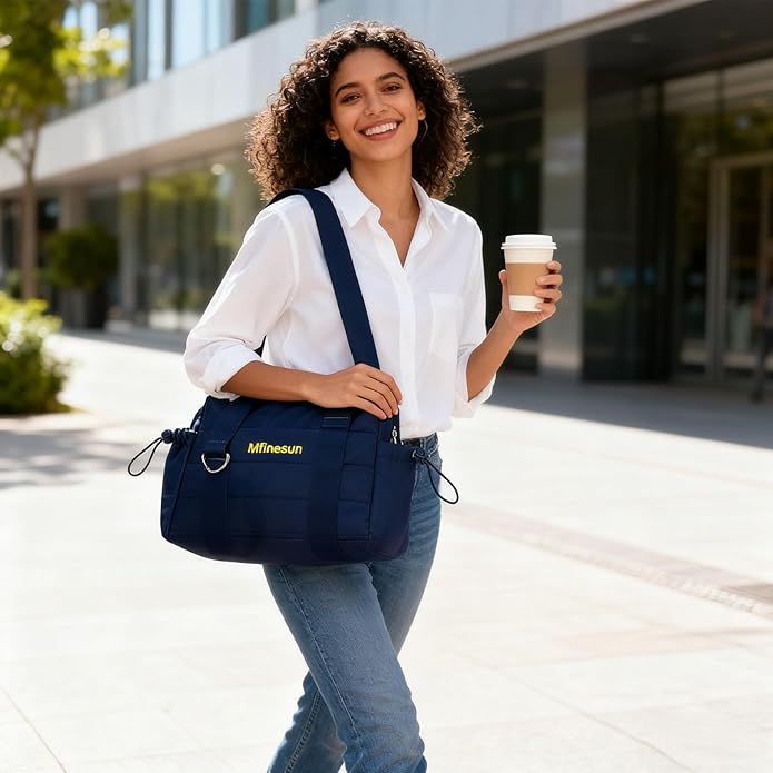Crossbody Bags for Women, Trendy Everyday Purse Shoulder Bag, Mini Gym Bag with Wet Pocket and Coin Wallet