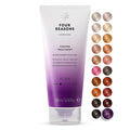 Four Reasons Color Mask - Plum - (27 Colors) Toning Treatment, Color Depositing Conditioner, Tone & Enhance Color-Treated Hair - Semi Permanent Hair Dye, Vegan and Cruelty-Free, 6.76 fl oz