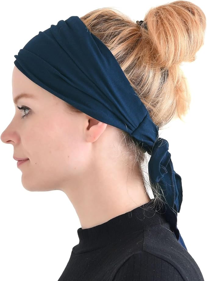 CHARM Japanese Headband Pirate Bandana - Men Ninja Head Wrap Women Hair Band