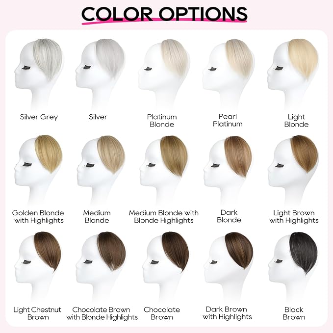 REECHO Clip in Hair Volumizer, 2PCS 6 inch Short Thick Clip in Hairpieces Adding Extra Volume Hair Extensions for Women (Dark Blonde)