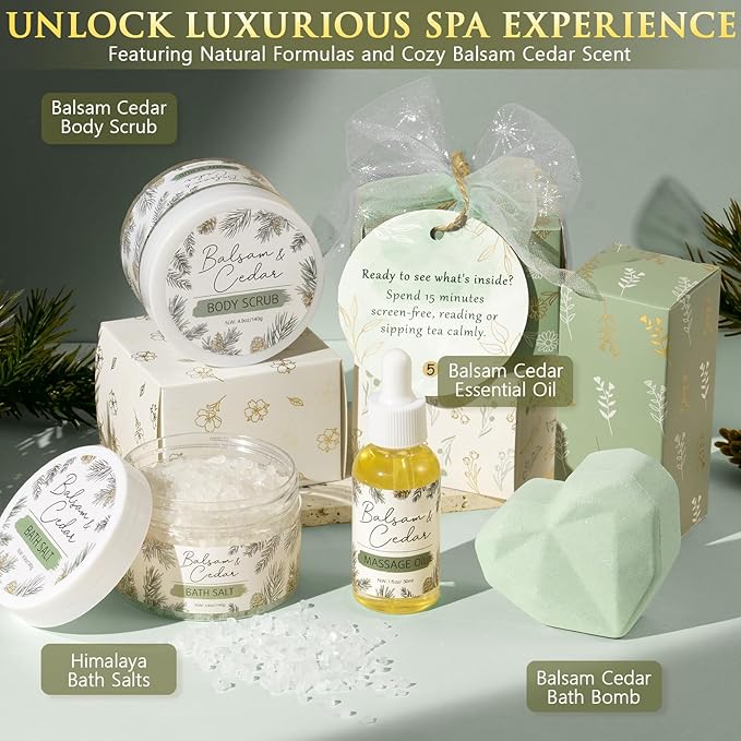 Christmas Gifts for Women & Teenage Girls, 10 Day Self Love Challenge to Unlock 10 Wrapped Spa Gift Baskets, Tween Teen Girl Trendy Stuff Bath Shower Sets Self Care Birthday Gifts Stocking Stuffers