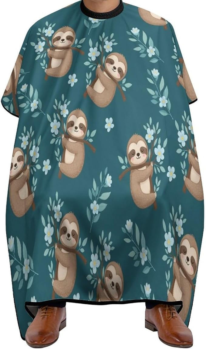 Hairdresser Cape with Neck Clasp for Coloring/Perming/Styling