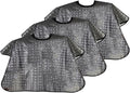 Waterproof unisex-adult Hair Dye Cape,Short Comb-Out Capes for Hair Stylist,Makeup Apron for Hair Color,