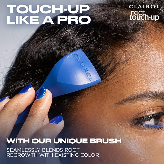 Clairol Root Touch-Up by Nice'n Easy Permanent Hair Dye, 6.5A Lightest Cool Brown Hair Color, (Pack of 2)