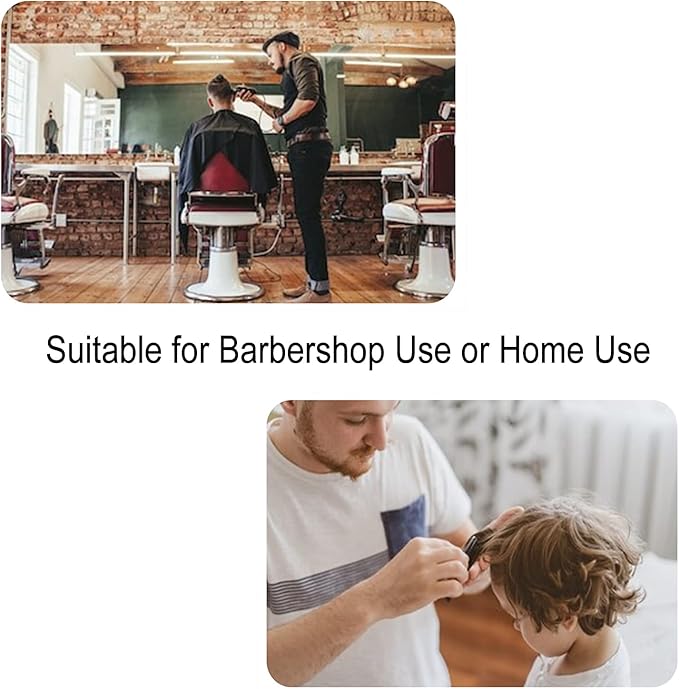 Barber Cape for Men Hair Salon Cape with Snaps Waterproof Professional Hairdresser Designer Cape Gown- 63”× 56”