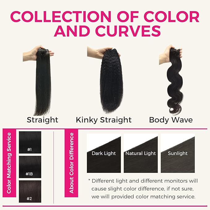 Lashey Clip in Hair Extensions Real Human Hair, 16 Inch #1B Natural Black 7pcs 120g, Human Hair Clip in Extensions Thick Straight Hair for Women