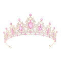 Princess Tiara and Crown for Women Wedding Tiaras for Bridal girls Tiaras and Crystal Crowns Rhinestone Headband Metal Hair Accessories for Costume Birthday Party Prom Gifts