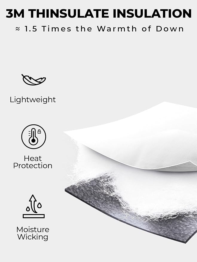 ORORO Heated Scarf, Up to 12 Hours of Warmth, Heated Neck Warmer with Rechargeable Battery