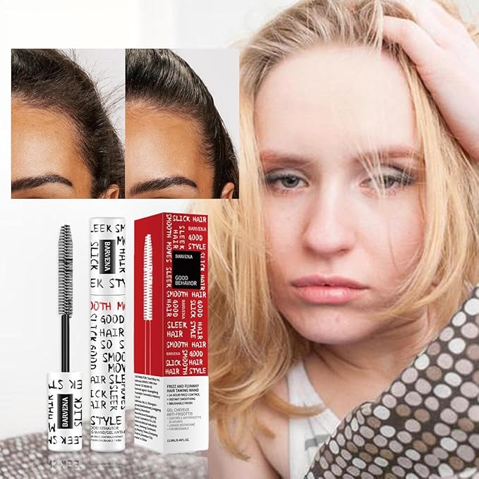 Behavior Frizz & Flyaway Hair Taming Wand – Lightweight Gel Control Stick for Smooth, Sleek Hair, Anti-Frizz Styling, 0.24 oz (1)