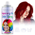 VOLLUCK Temporary Hair Color Spray, Instant Washable Hair Dye for All Hair Types, Vibrant Color for Party, Halloween, Cosplay, and Daily Use (Red)