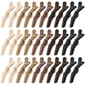 30 Pack Alligator Hair Clips for Styling Sectioning Large Salon Pro Hair Clips for Barber Hair Coloring, Cutting, Sectioning Big Gator Clips Hair Styling Accessories for Women Men